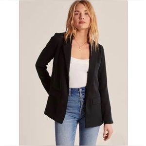 Abercombie slouchy black blazer